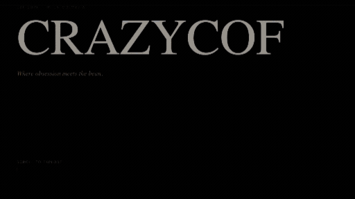 ตัวอย่าง scroll-driven animation website สร้างจากวิดีโอ crazycof coffee